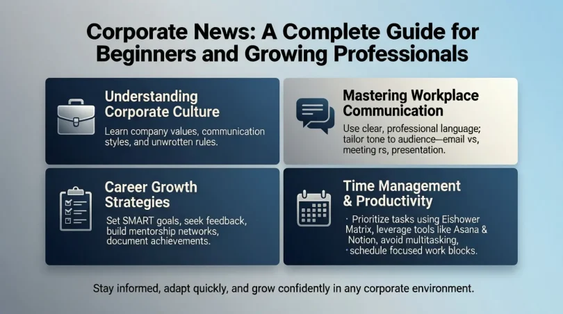 corporate news a complete guide for beginners and growing professionals
