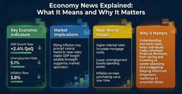 economy news explained what it means and why it matters